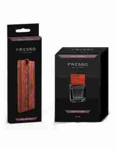 FRESSO Air Perfume, Holzanhänger & Flasche, Raum-, Lufterfrischer, der Autoduft