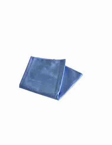 SEMY Top, Universal Glaspolier- und Bodentuch extra, Mikrofaser, feine Struktur, blau, 50 x 60cm