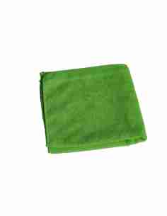 Semy Top Extra, Mikrofasertuch fein, für Innen- und Außen-Reinigung, grün, 40x40cm