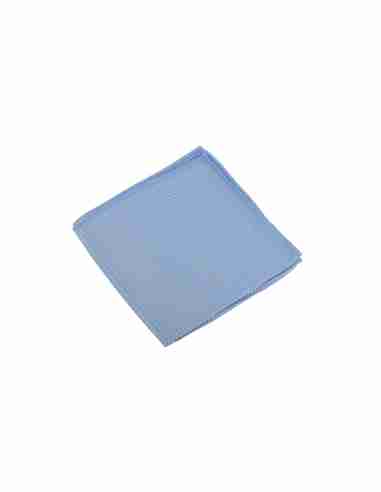 Semy Top, Mikrofaser - Waffeltuch, Glas etc., Profi Qualität mit besonderer Saugkraft, hellblau, 40x40cm