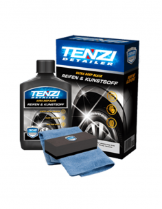 TENZI Detailer Set: Reifen und Kunststoff, Ultra deep black, Konservierung